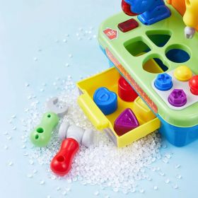 VEVOR Musical Workbench Toy, Sounds & Lights, Musical Learning Workbench for Toddler Age 2 Years and Up, Baby Pretend Play Tool Set
