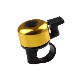 Folding Bike Small Bell Colored Bell Bicycle (Option: Yellow)