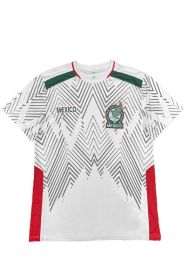 UNISEX MEXICO TEAM WORLD SOCCER JERSEYS TOP (Color: White, size: 3XL)
