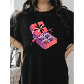 Casual Women's Cotton T-Shirt with Bow Detail - Trendy and Comfortable for Every Season (Style: 124)