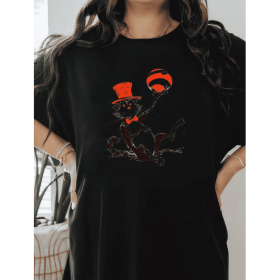 Casual Women's Cotton T-Shirt with Bow Detail - Trendy and Comfortable for Every Season (Style: 180)
